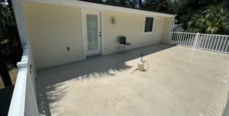 After: Back patio