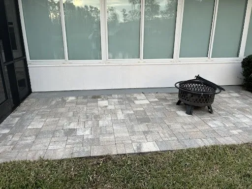 Paver patio